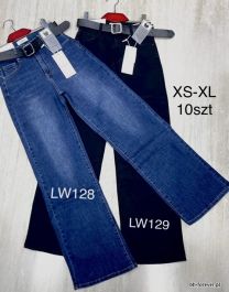 JEANSY DAMSKIE (XS-XL) LW128